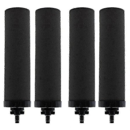 4-pack BERKEY BB9-2 Ersättningsfilter, Aktivt Kol för Gravitationsmatat Vattensystem