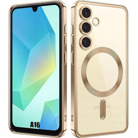 Beskyttelsesskal - BOOLING - til Samsung Galaxy A16 4G/5G - Guld - Stødsikker - Kamera beskyttelse