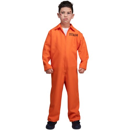 Fångdräkt Orange Barn