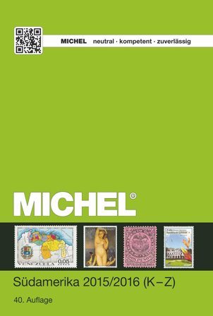 MICHEL - Sydamerika 2015/2016 - Bind II (K-Z) - Frimærkekatalog