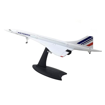 1/200 Concorde Supersonic passasjerfly Air France Airways modell for statisk skjermsamling