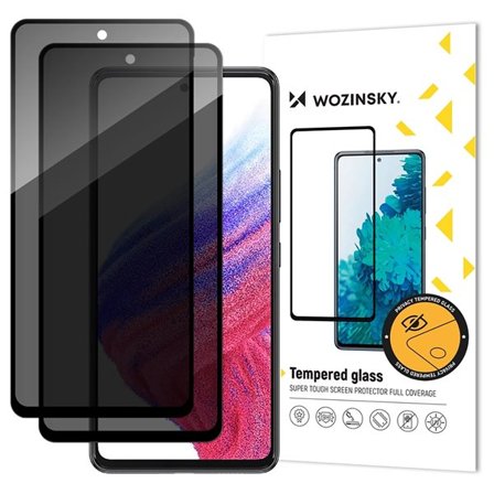 Wozinsky Privacy Glass Privacy Herdet glass for Xiaomi Redmi Note 14S, 2-pk