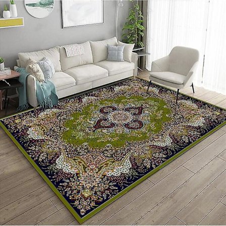 Europeiska hovstil mattor för vardagsrum stor storlek hög kvalitet hem matta sovrum tjockna salong matta vintage persisk matta