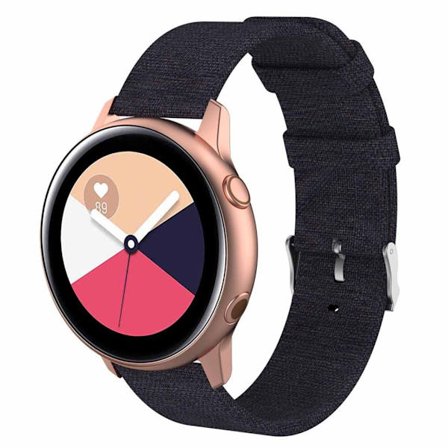 Samsung Galaxy Watch Active klockarmband med metallspänne - Svart