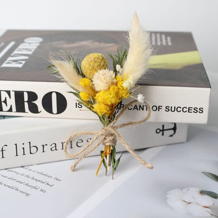 Evig Blomst Tørket Blomst Festival Gave Mini Liten Blomsterbukett Aromaterapi Flaske Brystblomst