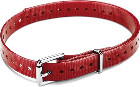 Garmin Halsbånd T5 mini - Rød (rullespenne)