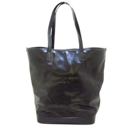 Saint Laurent Vintage Pre-owned Læder totes Sort, Dame Vintage Tasker, Størrelse: ONE Size