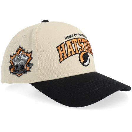 Hatstore - Beige adjustable Keps - Home Of Headwear Arch Stone/Black A-frame Adjustable @ Hatstore