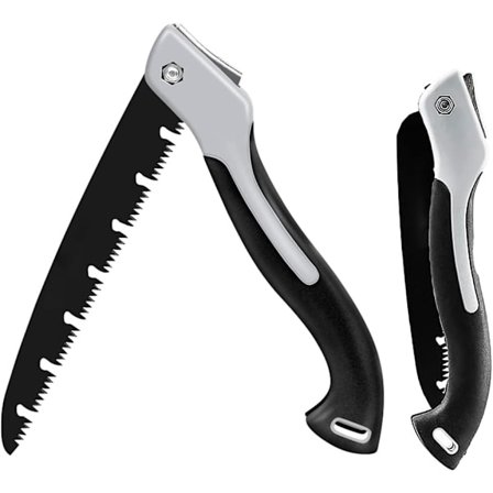 10 tommer beskæresav, Premium foldbar håndsav, SK5 højt kulstofstål blad, alsidig håndsav, håndsav til hjemmet, havearbejde, træbeskæring