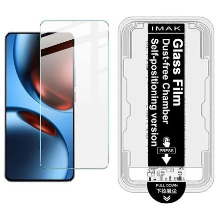 TKdaddy IMAK H -sarja Yhteensopiva Realme GT 7T 5G / GT 7 5G:n kanssa Karkaistu lasinen näytönsuoja Pölytön asennus (Sormenjälkilukitus)-WELLNGS