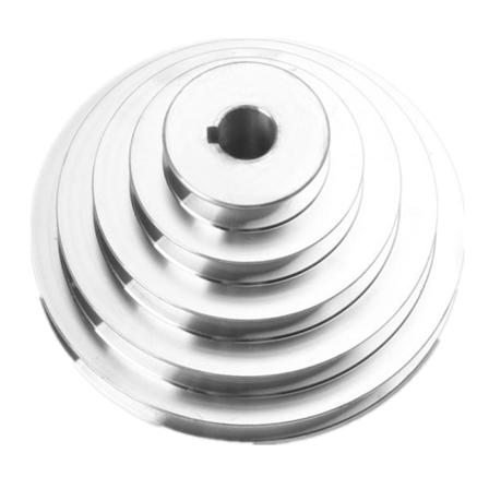 5-stegs aluminiumremskiva - 19 mm innerdiameter, 54-150 mm ytterdiameter för T