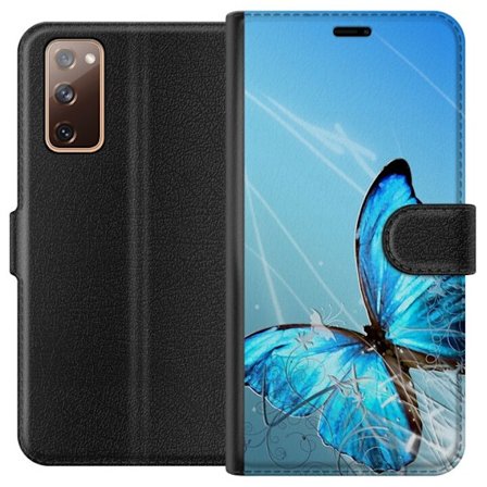 Yhteensopiva Lompakkokotelo Samsung Samsung Galaxy S20 FE Perhonen