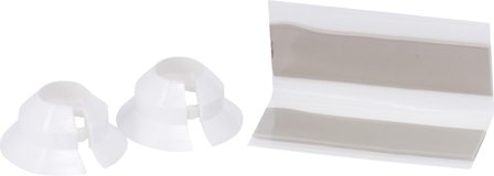 Stosett 3016039181 Dækplade med forsegling, 2-pak Rørdiameter: 15-17,2 mm, Installation