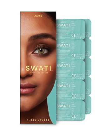SWATI Cosmetics Jade - 1 Day Lenses (2X5 Pairs) - 30 g
