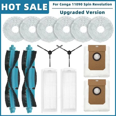 Tilbehør til Cecotec Conga 11090 Spin Revolution Robotstøvsuger