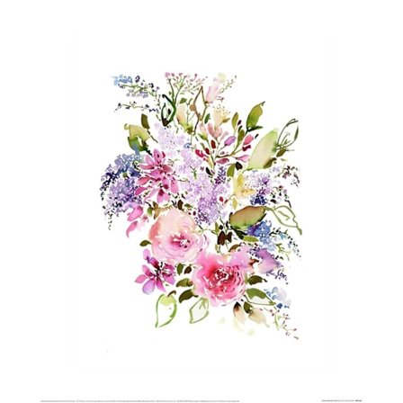 Summer Thornton Chelsea Delicate Floral Print 40cm x 50cm Vit