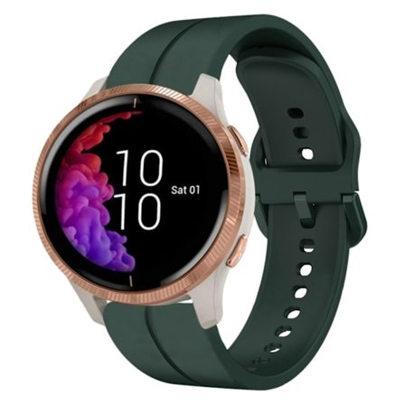 Garmin Venu Klockarmband i Silikon - Grön