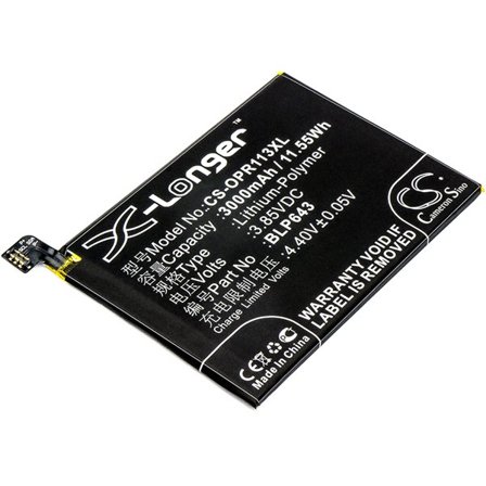 Batteri till SmartPhone, Mobil för OPPO R11S, R11st, R11s Dual SIM m.fl.