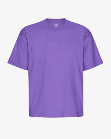 Oversized Organic T-Shirt - Ultra Violet L