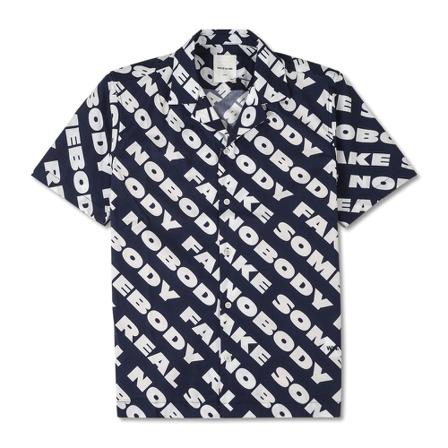 Wood Wood Brandon Shirt Blå, Herre Skjorter