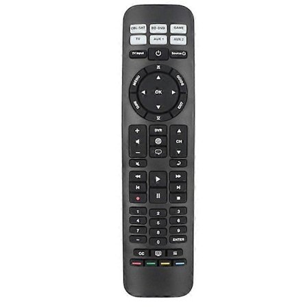 Ersättningsfjärrkontroll Kompatibel med Bose Solo 5 535 525 SOLO5 SOLO10 SOLO15 CM520 TV Ljudsystem - Perfekt