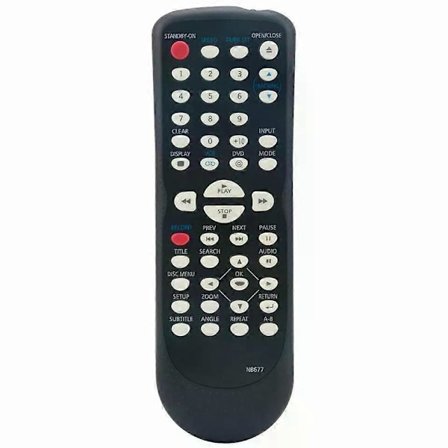 Ny NB677 fjernkontroll for Magnavox DVD VCR DV220MW9 CDV220MW9 DVD3315V/F7A [DB]