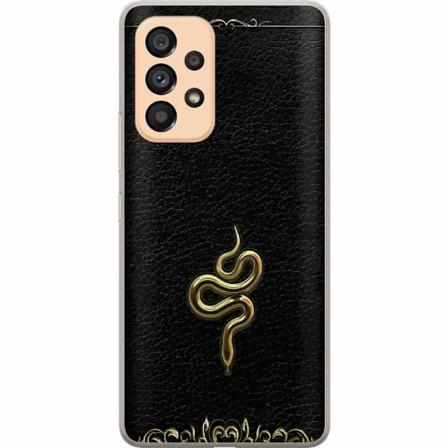 Samsung Galaxy A53 5g Genomskinligt Skal Guld Orm