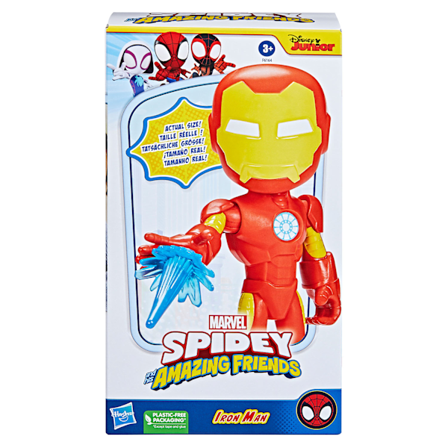 Spidey And His Amazing Friends Supersized 9 Inch Figure Iron Man