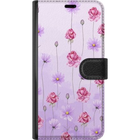 Kompatibelt Lommeboketui til Samsung Galaxy A56 Petal Reverie Lilac Mist