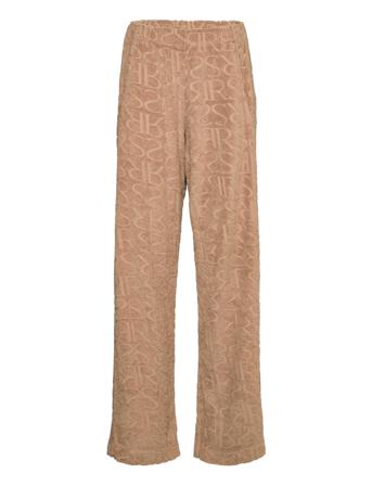 Nelcy Leveälahkeiset Housut Beige Rabens Sal R