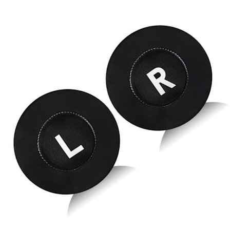 Utbytesöronkuddar med kylande gel - 70 mm rund form (2-pack)