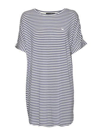 Softness Stripe Big Shirt Topp Multi/mønstret Missya