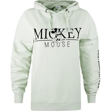 Disney Dam/dam Äkta Musse Pigg Hoodie M Sage