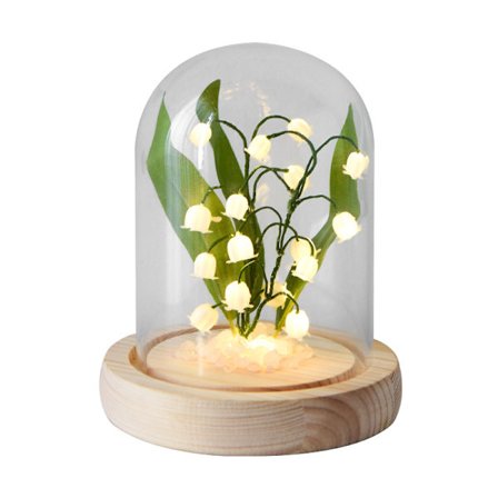 1 stk. Lily Of The Valley batteridrevet LED dekorative blomster Nig