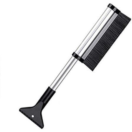 Lumikola, Teleskooppinen lumiraapa, Lumilapio, Lumikola 2 in 1 Jääraapa Autoille, Kuorma-autoille, SUV:lle, Auton Kuorma-auton Tuulilasi