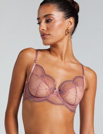 Hunkemöller Ruby Non-Padded Underwired Bra - Pink - B x 70