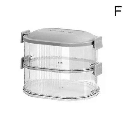 Lagerboks for krydder Lager Gjennomsiktig krydderoppbevaringsboks Plast