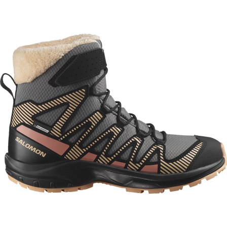 Salomon - Unisex Kids' Shoes Xa Pro V8 Winter Cswp J - Pewter / Black - 13.5K