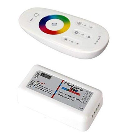 Rf Led Fjernkontroll 2.4ghz Trådløs Rf Touch Led Rgb Dimmer Kontroller For 5050 3528 Rgb Lys