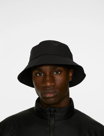 J. Lindeberg Saul Rain Bucket Hat - Black - ONE SIZE