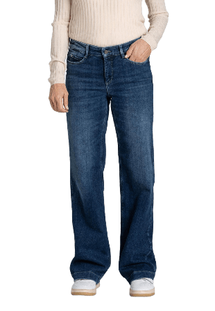 MAC Clothing Dream Wide Authentic Trousers Jeans Dam Blå 40/32