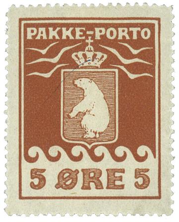 Grønland 1915 - Pakkeporto - AFA 6 - Postfrisk