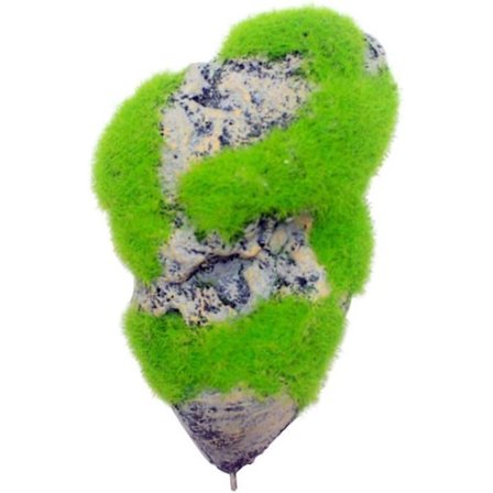 Stimulerende harpiks flydende mossten hjem fisketank akvarium landskab dekor til fisk, krybdyr, padder og små dyr M