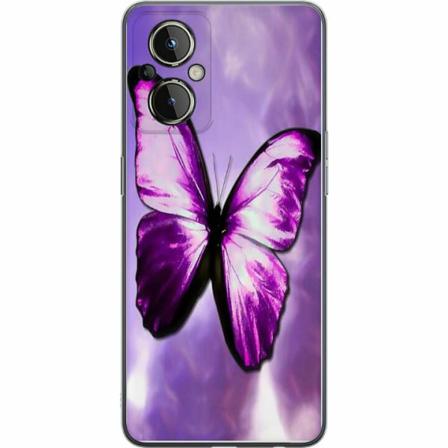 Oneplus Nord N20 5g Genomskinligt Skal Fjäril