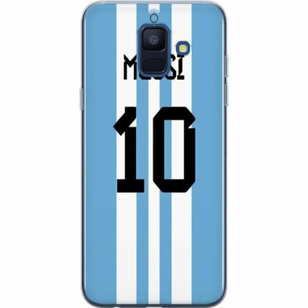 Samsung Galaxy A6 (2018) Genomskinligt Skal Lionel Andrés Mes