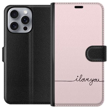 Apple iPhone 16 Pro Max Tegnebogsetui Jeg Elsker Dig