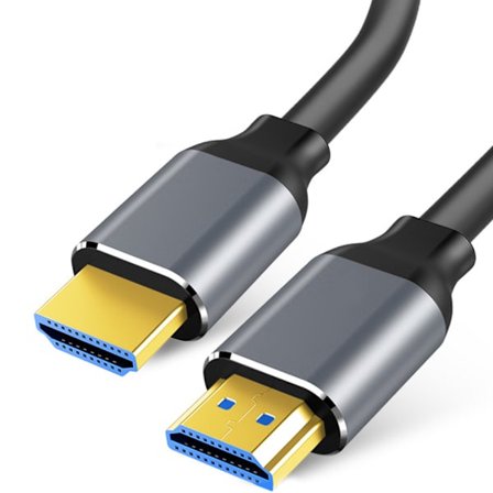 8K-kabel 2 meter - 8K 60Hz (7680x4320) Svart