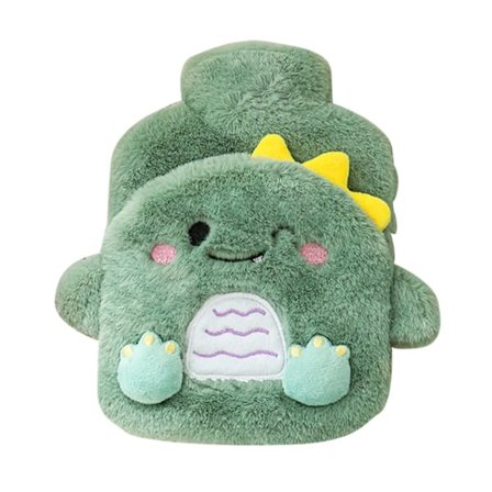 Varmvattenflaska djur för smärtlindring för mage, rygg, ben, presenter till familj och vänner, (Stil: Stil 2)