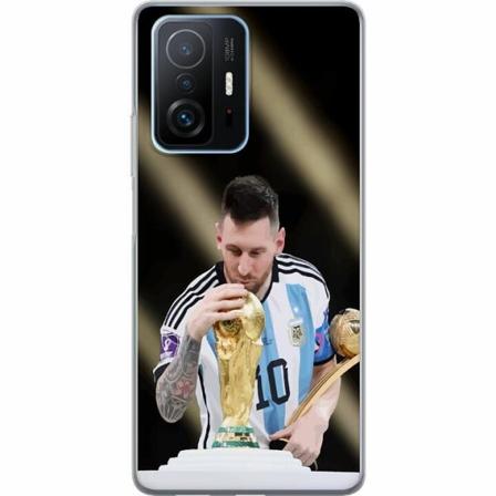Xiaomi 11t Genomskinligt Skal Messi