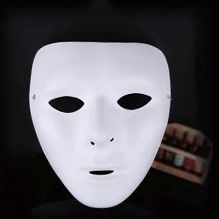 Plast Full Face Jabbawockeez Danse Crew Kostyme Maske Party Halloween Rekvisitter Ny (FMY)